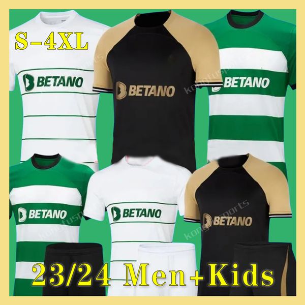 23 24 Jerseys de futebol de Lisboa Compartilhe para ser parceiro esportivo cp home azul Lisboa especial Jovane Sarabia Vietto 2023 2024 Maillot Jersey Clube de Football Shirt Men Kit Kit Kit Kit Kit Kit Kit