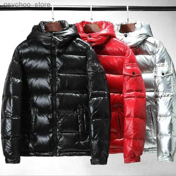 Homens Down Parkas Mens Jaqueta Parka Homens Mulheres Clássico Casual Down Jacket Casacos Ao Ar Livre Quente Pena Jaqueta de Inverno Doudoune Casaco Unissex Outwear3XL Q230831