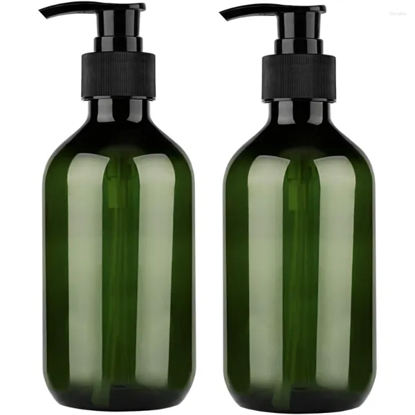 Vorratsflaschen 300/500 ml Leere Dusche Nachfüllbare Seifen-Shampoo-Pumpenspenderbehälter mit Mehrzweck für kosmetische Küche Badezimmer