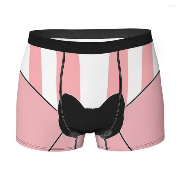 Underpants Pink Mail Men Boxer Briefs Unterwäsche Biene und Welpycat hoch atmungsaktiv hochwertige Geburtstagsgeschenke