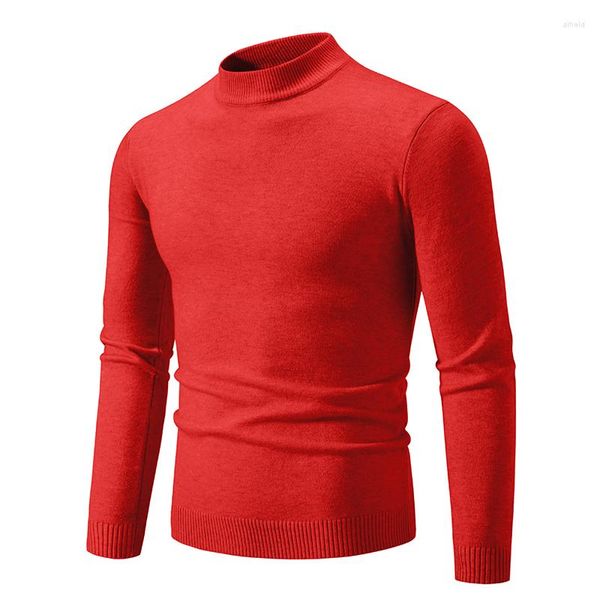 Maglioni maschili invernali invernali jumper bianco caldo jumper a maglia a maglia pugnala pullover USA Dimensioni XS-L