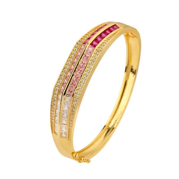 Bangle African Luxury Dubai Jóias Saudita Arábia Bijoux Presente