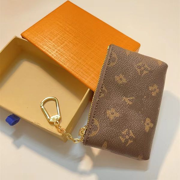 Chave de bolsa designers mini carteira moda feminina mensal de chaves de crédito de cartão de crédito de cartão de crédito moeda bolsa de luxo feminino saco de chaveiro