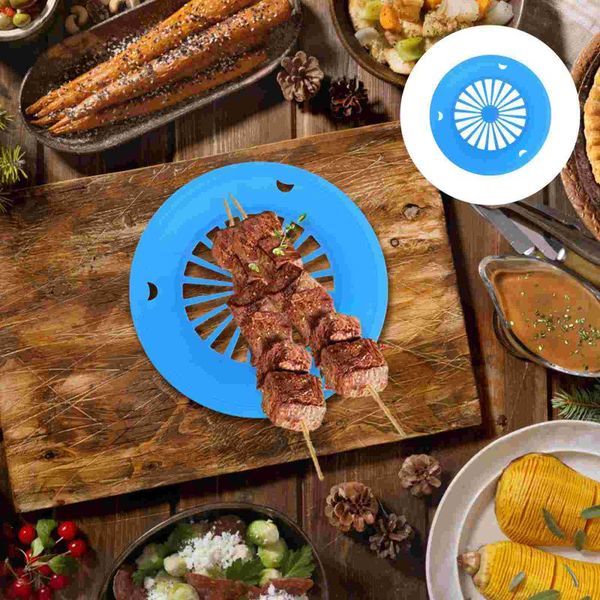 Einweg -Dinner -Geschirr Grillplatte Party liefert BBQ Tray Accessoires Leichter Halter langlebiger Kunststoffunterstützung