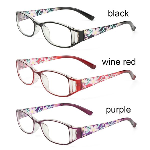 Occhiali da sole Frame s occhiali da lettura per presbiopia occhiali da vista unisex eleganti lettori per la vista con diottrie 1 0 4 0 230824