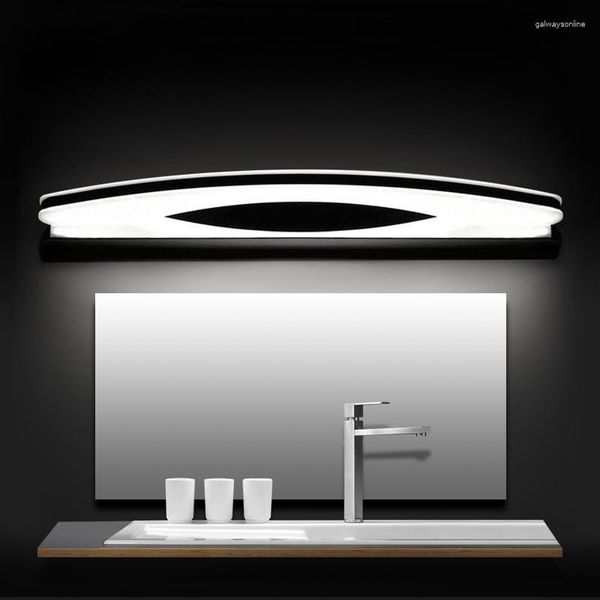 Lampada a parete Specchio da bagno a led specchio Light Up Lights Sconce Self Bianco Vanitario bianco per armadio per il trucco Cosmetico