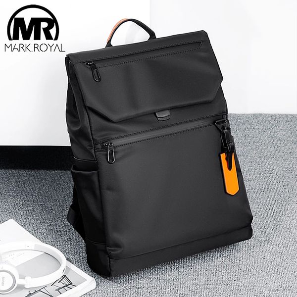 Borse per la scuola Markroyal Business Mens Laptop Backpack Borse da viaggio impermeabile Backbag USB Ricarica USB Drop 230823