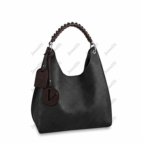 10A Bolsa de designer de qualidade feminina de couro genuíno Carmel Hobo Bolsa de grande capacidade Bolsa de ombro Bolsa crossbody totes Bolsas carteiras mochila 35 x 40 x 17 cm