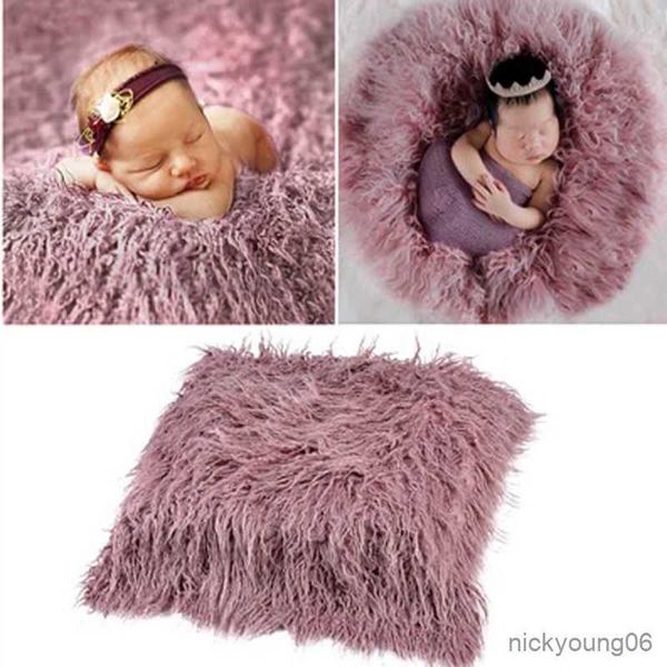 Decken Teile/satz Kinder Decke Kinder Baby Wrap Stirnband Requisiten Neugeborenen Foto Korb Polsterung Zubehör R230824