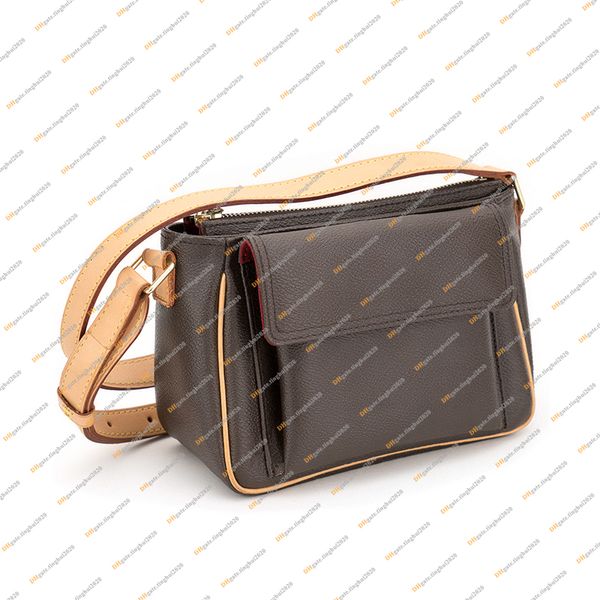 Bolsas de ombro LVITY Ladies Designe Luxury Vintage Bolsa Messenger Melsenger M51165 bolsa bolsa