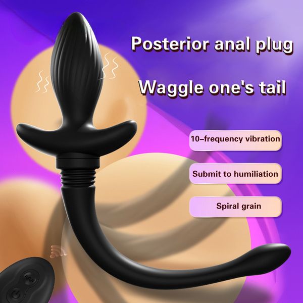 Slips Höschen Schweineschwanz Vibratoren Analplug für Erwachsene Buttplugs Sexspiele Tierdildos Erotik Paare Schwingspielzeug Prostatamassage 230824