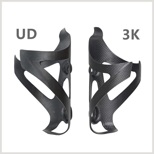 Клетки для бутылок с водой полное углеродное волокно велосипед UD/3K Cage Bottle Cage MTB Road Bike Doterser Ultra Light Cycle оборудование Matte/Light 230824