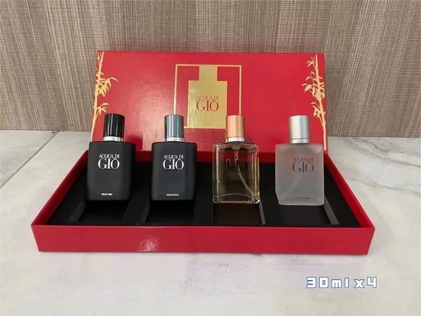 Deluxe Design Colônia perfume masculino 30mlx4 versão mais alta perfume spray estilo clássico duradouro tempo clipper