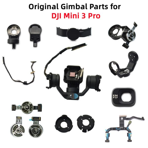 Other Camera Products Original Gimbal Part for DJI Mini 3 Pro Housing Shell Lens PTZ Signal Cable Yaw Roll Motor Arm Rubber Damping 230825