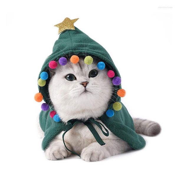 Costumi per gatti Mantello per cani da compagnia Natale Halloween Trasforma costume divertente Costume Gattino Accessori Articoli Forniture