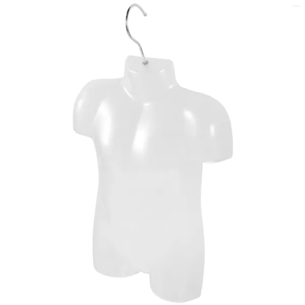 Aufbewahrungstaschen Kinder-Kunststoff-Kleidung für Männer zum Aufhängen von Kleinkindern und Kinder-Kleiderbügeln Modell Dreidimensionaler Kleiderbügel-Shop-Display