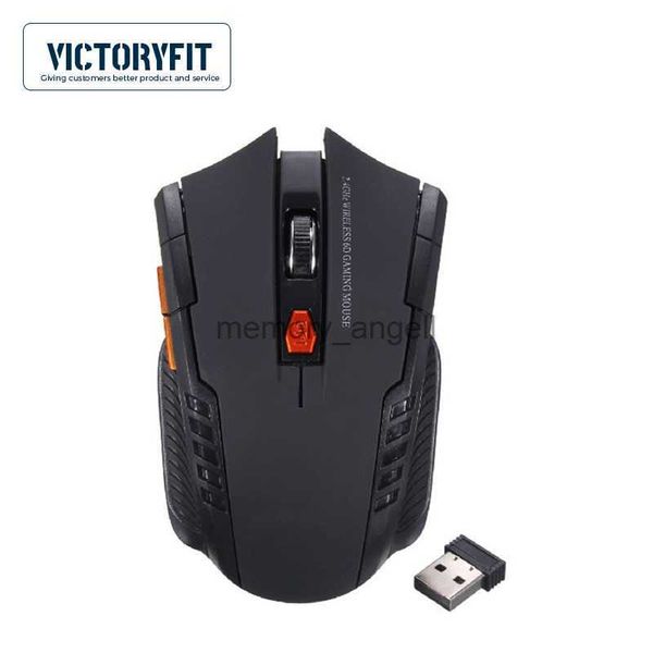 Mouse para jogos de computador sem fio de 2,4 Ghz com botão ajustável de DPI para desktop/laptop adequado para Windows Win 7/XP/98/2000/Vista HKD230825