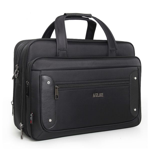Sacos de laptop 2023 nível superior super capacidade mais maleta masculina de negócios mulheres bolsas 16 17 19 polegadas oxford crossbody bolsa de viagem 230825