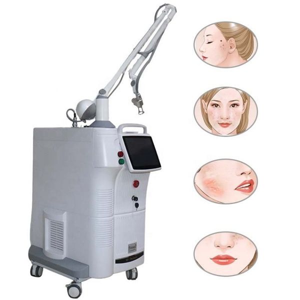 Máquina a laser 10600Nm Co2 Laser Mole Removal Equipamento de beleza Tratamento de acne Máquina de cuidados com a pele para uso doméstico