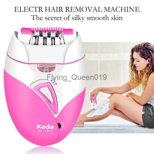 Depilazione femminile Epilatore elettrico USB Donna Ricaricabile indolore Corpo Viso Gamba Bikini Depilatore Trimmer Dispositivo di rimozione dei capelli Bellezza HKD230825