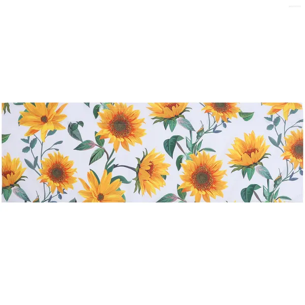 Занавесные оттенки кафе Valance Kitchen Valance Sunflower Print