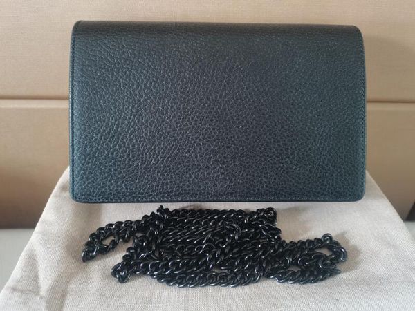5A Wallets G497985 20 cm 2G Marmont Mini-Kettentasche aus echtem Leder Rabatt-Designer-Geldbörsen für Damen mit Box Fendave