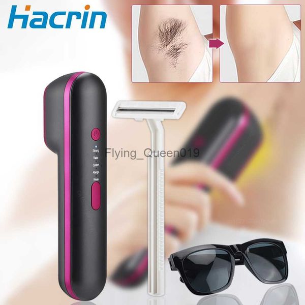 Epilatore laser per la rimozione dei peli indolore per le signore Depilazione Bikini Corpo Viso Gambe Braccia Schiena Ascelle Donna Uomo Rimozione permanente HKD230825