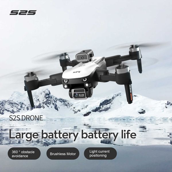 Dronlar Yeni Mini Drone 4K Profesional 8K Kamera Engel Kaçınma Hava Fotoğrafçılığı Fırçasız Katlanabilir Uçan 25 Din