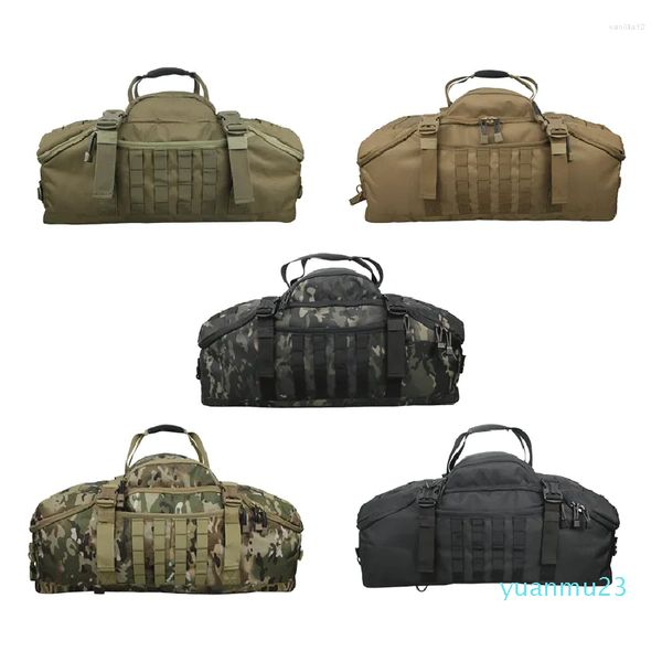 Borse da esterno 40L 60L 80L Borsa da viaggio sportiva Molle Zaino tattico militare Palestra Fitness Borsone grande per campeggio Caccia Pesca