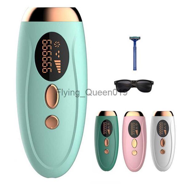 IPL Laser Epilator для женщин LCD Laser Laser Hair Device 990000 вспыхивает постоянные безболезненные фотонные лазерные лазерные депилядоры для удаления волос HKD230825