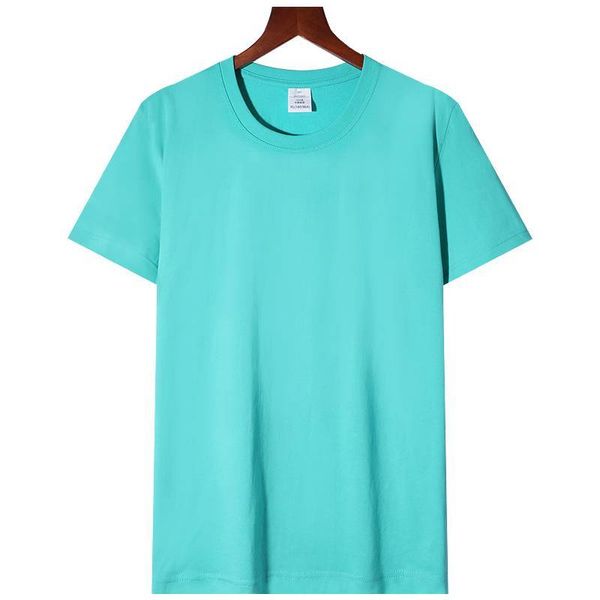 HY T07 # 190 grammi T-shirt sportiva in puro cotone pettinato a maniche corte T-shirt estiva da uomo in gelatina T-shirt ad asciugatura rapida traspirante casual a maniche corte da corsa top in seta di ghiaccio