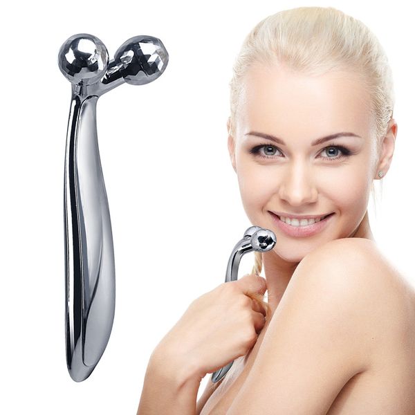 Gesichtsmassagegerät, Gesichtsmassagegerät, Lift-Gesicht, 3D-Rollenmassagegerät, dünnes Körpermassagegerät, Y-Form-Massagegeräte, Hautpflege-Tools, Nackenmassagegerät, 360° drehbar, 230824