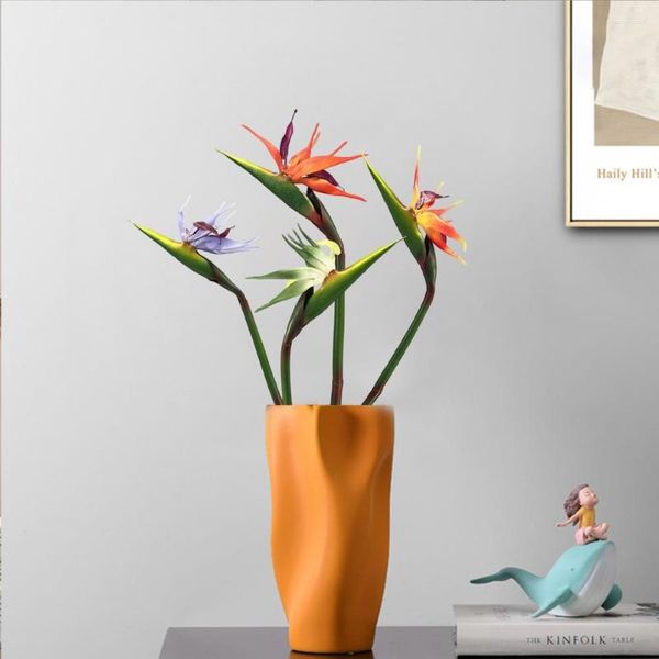 Декоративные цветы искусственная птица-парадиса реалистичная птица рая для низких