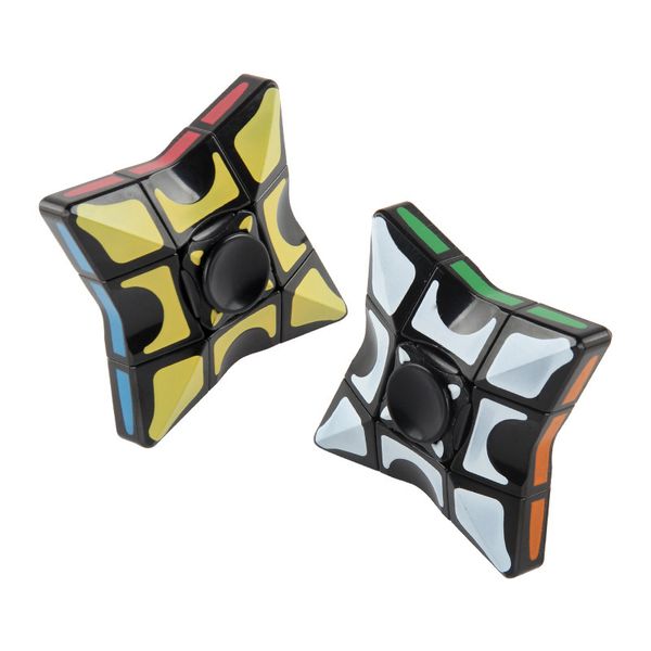 Cubo di Rubik a forma di giroscopio a forma di giroscopio del primo ordine Rotazione regolare Decompressione Giocattolo di decompressione a rilascio del cubo di Rubik