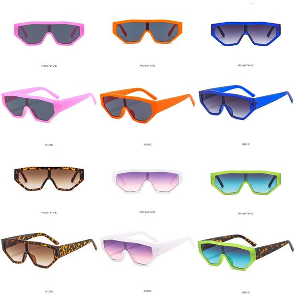 Красочные солнцезащитные очки
