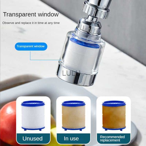 Haushalts-Wasserhahn-Filter, spritzwassergeschützt, Kopfbrause, Wasserfilter, Universal-Küchen-Wasserhahn-Wasser-Booster, Verlängerungsverlängerung HKD230825 HKD230825