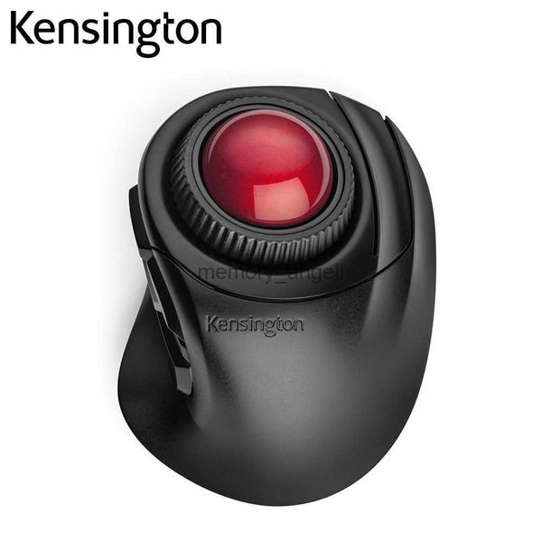 Kensington Fusion Wireless Trackball Mouse 2.4GHz com anel de rolagem para AutoCAD Photoshop K72363/K72362 HKD230825