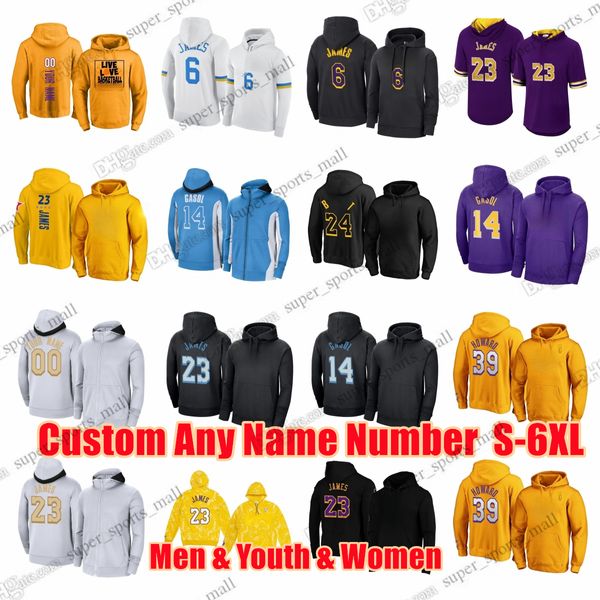 DIY Mann S-6XL Neue Hoodies James Sweatshirt Basketball Dwight Howard Marc Gasol 24Bryant Davis Vanderbilt Urlaub Unisex Liebhaber Baumwolle Fleece Casual Hoodie Pullover