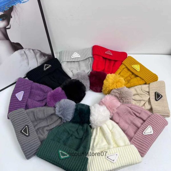 Luxus Cap Beanie Designer Eimer Hut Motorhaube Homme Pra Mode Marke Casquette Baseball Caps Winter Frauen Gestrickte Hüte Woolen Pom Schädel Beanies