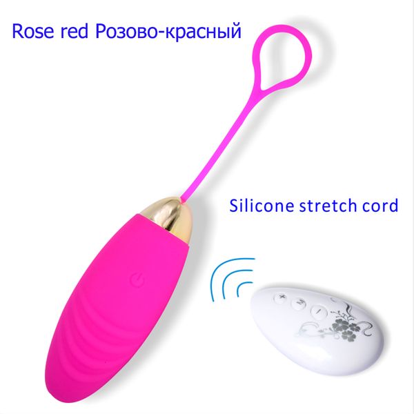 Vuxenleksaker 10 hastigheter silikon Jump Egg Vibratorer för kvinnor Trådlös fjärrkontroll vibratorer klitoris stimulato_voghion.com