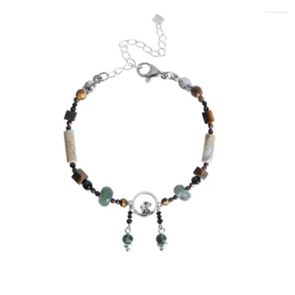 Charme Armbänder Religiöse Perle Chinesischen Stil Kristall Handkette Tibetischen Fringe Armband Modeschmuck Für Frauen Mädchen 57BD