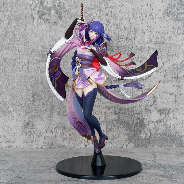 Aktionsspielfiguren Anime Figur Impact Gk Rice Wife Aegis General Thoughtlessness Drawing Blade Game Thunderbolt Craft Toys Cute
