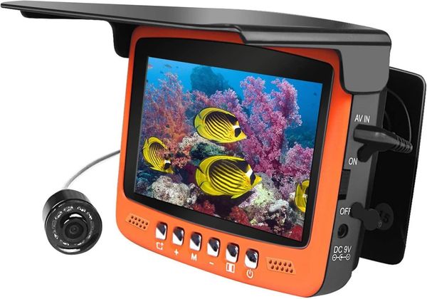 Портативный Fish Finder с 43 -дюймовым монитором IPS HD 1000 ТВЛ.