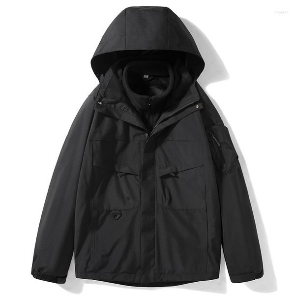 Мужская куртка мотоциклетная куртка зимняя палата Man Parkas Mens Clothing для мальчика мужская одежда пальто Jakets Streetwear короткая