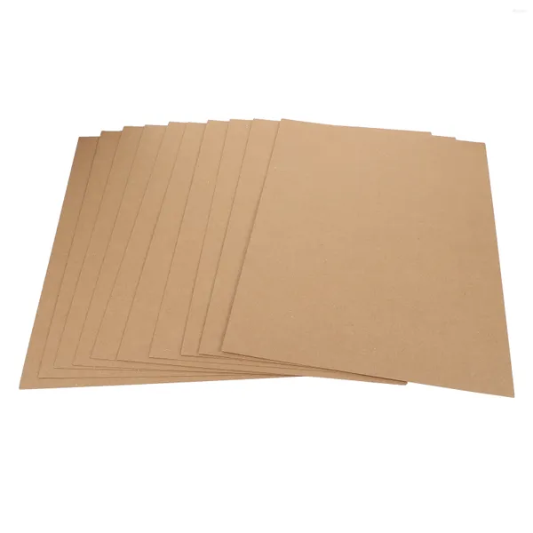 Envoltório de presente 10 folhas em branco pintura cartão marcador papéis cartões papel para