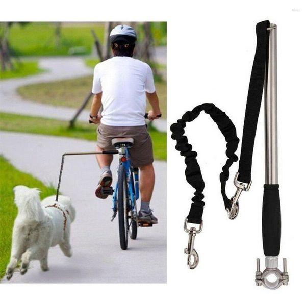 Coleiras para cães mãos livres caminhada de bicicleta corrida para exercitador seguro pet trela para exercício de bicicleta 100g2280