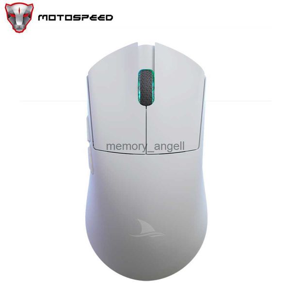 Motospeed Darmoshark M3 Bluetooth Kablosuz Oyun Fare 26000DPI PAM3395 Dizüstü bilgisayar için Optik Ergonomik Bilgisayar Ofisi Fare HKD230825