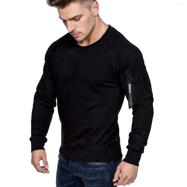 Herren Hoodies Sweetshirts Mode Camouflage Cross Border Außenhandel Europäische Größe Rundhals Langarm Reißverschluss Kleidung