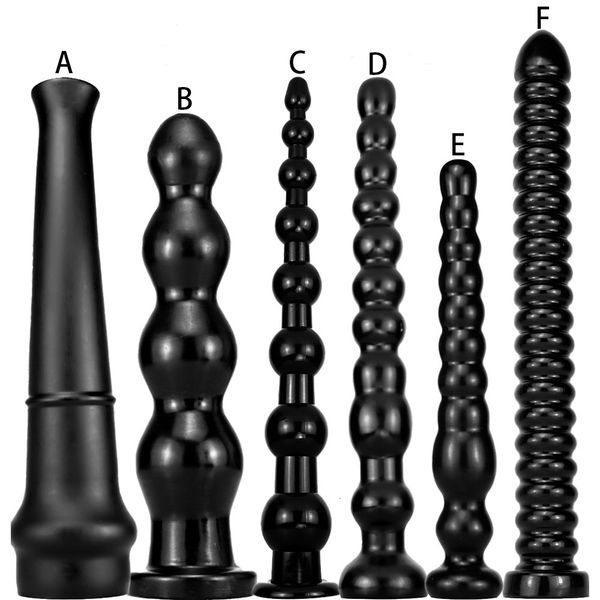 Vibradores Anal Beads Dilator Long Buttplug Dildo Masturbação Profunda em Sucção de Cavalo Super Animal Dick Próstata Massageador 230824