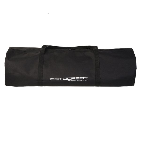 Флэш -кронштейны P oground Сумка для штатива Black Oxford Carry For Softbox P O Studio Одиночный двойной светодиодный набор лампы 230825